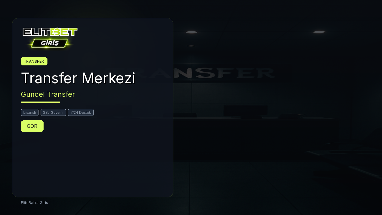 Transfer Merkezi